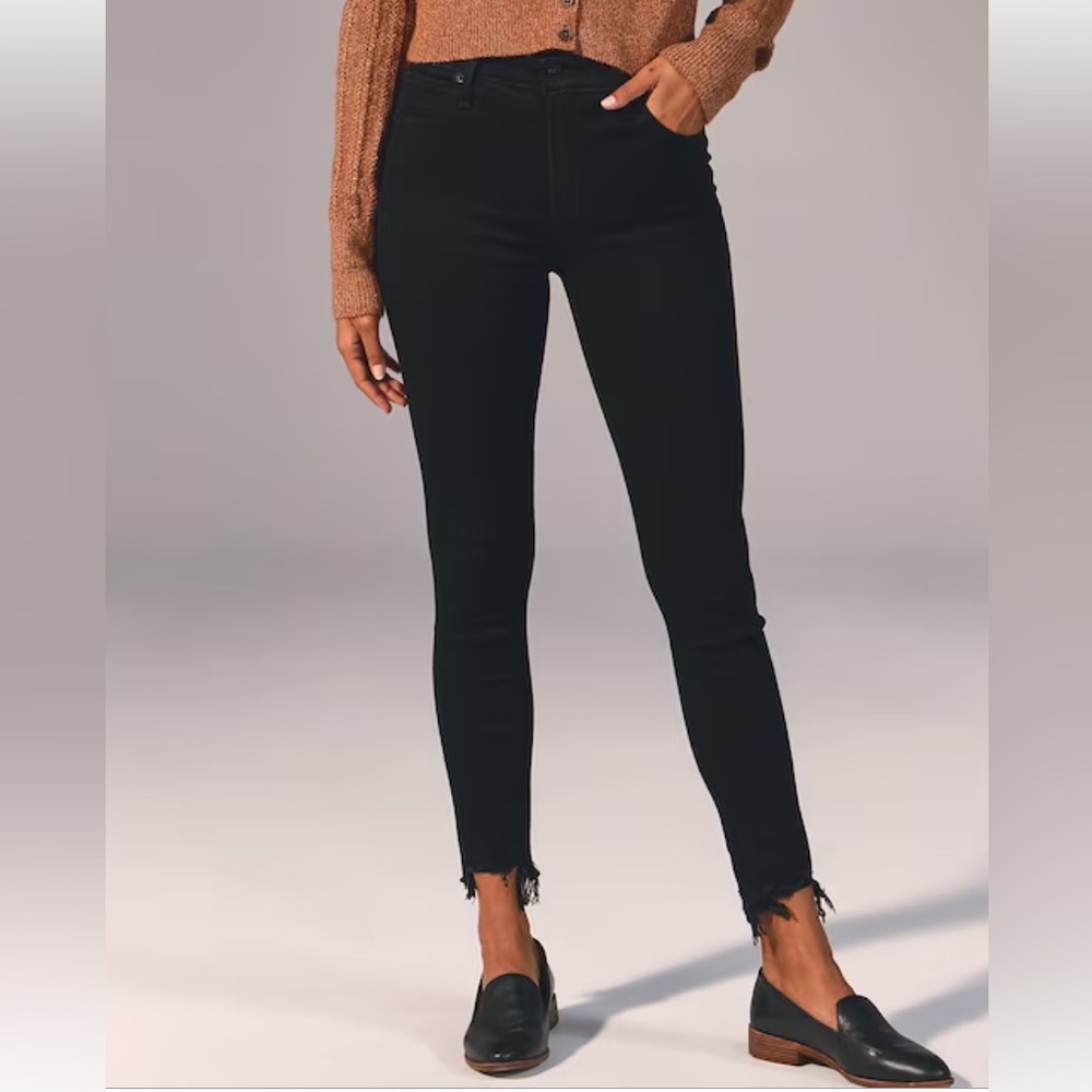 🔸 Abercrombie & Fitch 🔸 high rise skinny jeggings